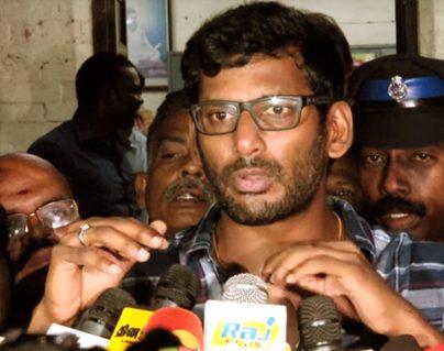 Vishal Released 'Wanted Notice' on Piracy