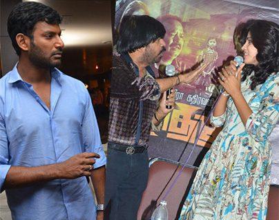 Vishal response on T Rajendar insults Sai Dhansika controversy