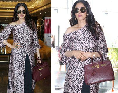 What's There in Sridevi's Birkin Bag to Cost Rs. 8 Lakhs!