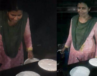 Actress Kavitha Lakshmi for doing odd jobs for a living