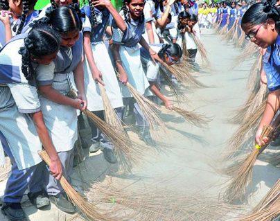 Andhra Pradesh - clean India campaign