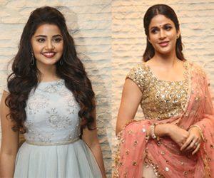 Anupama, Lavanya Tripathi at VOZ Pre-Release Event Photos