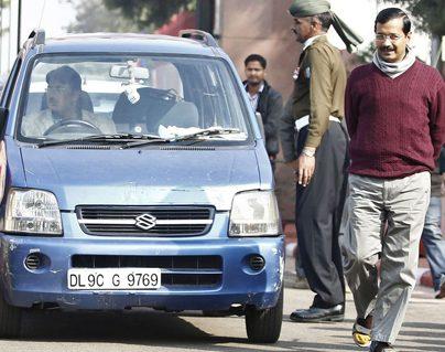 Arvind Kejriwal WagonR Stolen
