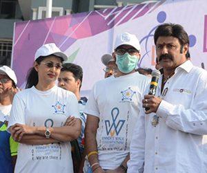 Balakrishna at Winners Walk in Visakhapatnam