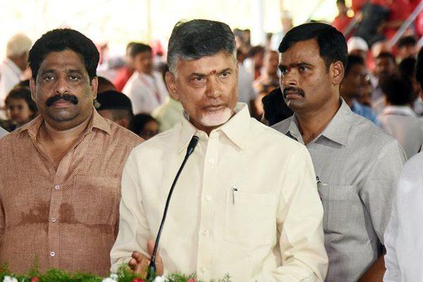 Chandrababu Naidu Fires on YSRCP MPs