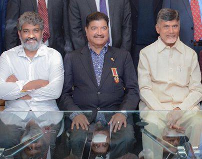 Chandrababu Naidu Praies Rajamouli