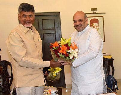 Did Amit Shah Really Call Chandrababu?