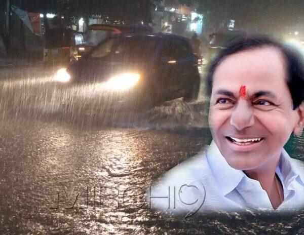 Hyderabad Rains KCR KTR Response 