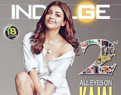 Indulge Magazine Celebrates Its Anniversary with Kajal Aggarwal