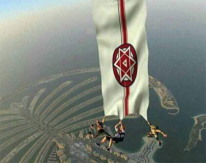 JanaSena Flag morphed on 2.0 movie Audio Poster