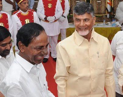 KCR Chandrababu Naidu