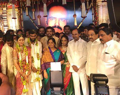 KCR Special Attraction at Paritala Sriram's Wedding