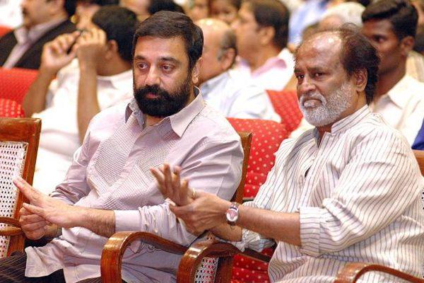 Kamal Haasan Well Behind Rajinikanth in Politics