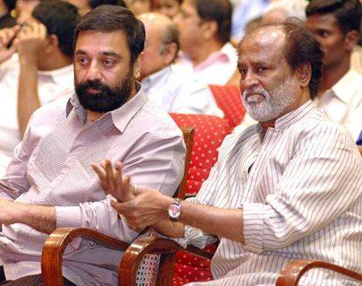 Kamal Haasan Well Behind Rajinikanth in Politics
