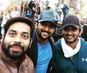 Krishnarjuna Yuddham Working Stills - Nani, Anupama Parameshwaran