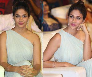 Lavanya Tripathi At Vunnadhi Okate Zindagi Audio Launch Photos