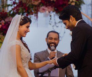 Samantha Naga Chaitanya Christian Wedding Photos