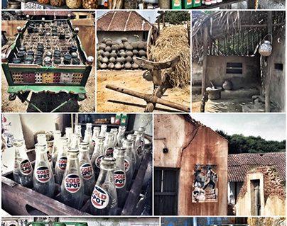 Ram Charan Rangasthalam 1985 Movie Set