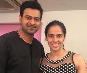 Saina Nehwal- Meets Prabhas - Photos -