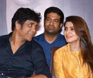 Samantha Akkineni, Nagarjuna At Raju Gari Gadhi Press Meet Photos