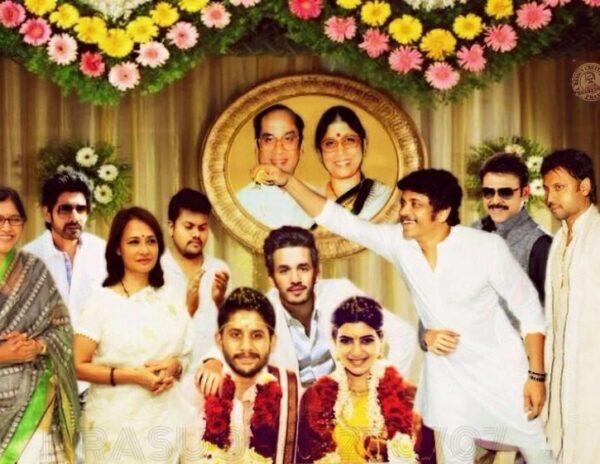 Samantha -Wedding Photo Naga Chaitanya