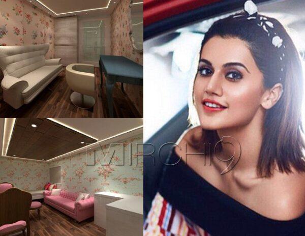 Swanky Custom-Made Vanity Van for Taapsee Pannu