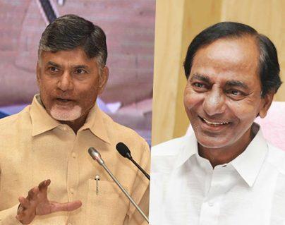 TRS KCR - TDP Chandrababu Naidu
