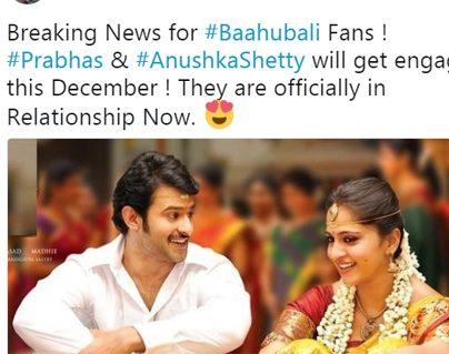 Umair Sandhu - Fake News - Prabhas Anushka Shetty
