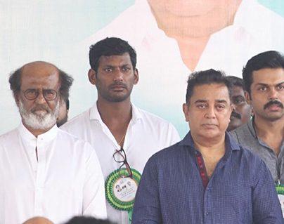When Cinema Meets Politics: Kamal and Rajini Share Words