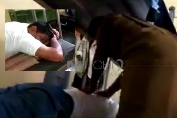 ASI Hasan Massage done by lady Home guard