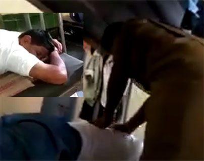 ASI Hasan Massage done by lady Home guard