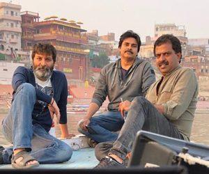 Agnyaathavaasi-Team-in-Varanasi-Photos