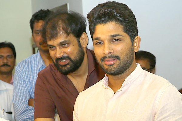 Allu Arjun Standing by First Time Director Vakkantham Vamsi, Big Time