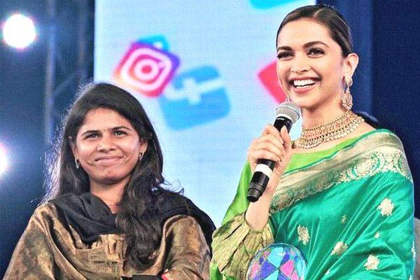 And Deepika Padukone Came to Vijayawada to Steal Hearts