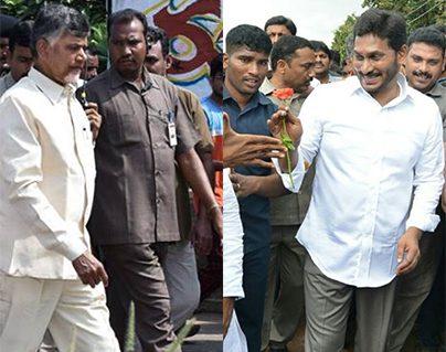 Difference between YS Jagan and Chandrababu Naidu Padayatra