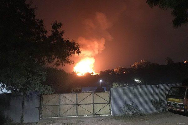 Huge Fire Accident at Annapurna Studios