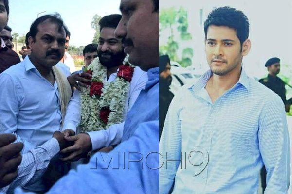 Jr NTR Koratala Siva Visits Bhadrachalam Temple