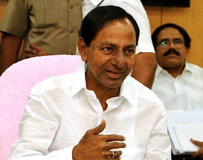 KCR politics with BJP