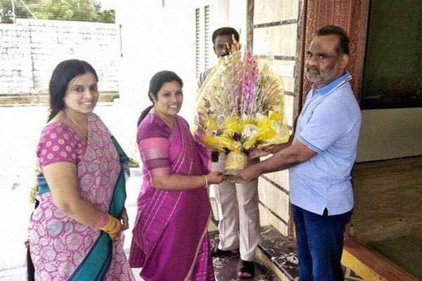 MLA CK Babu  -Daggubati Purandeswari