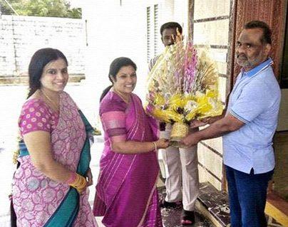 MLA CK Babu -Daggubati Purandeswari