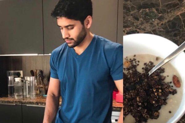 Naga Chaitanya Cooking for Samantha Akkineni