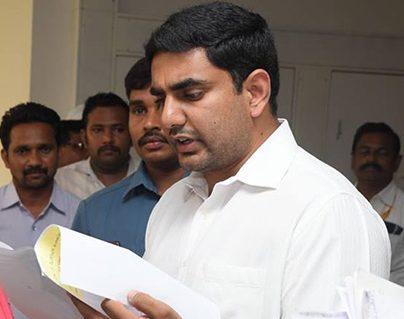 Nara Lokesh Revealing His Efficiency Through Work