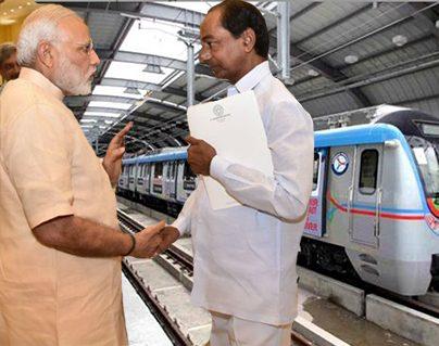 Narendra Modi Yet To Give Nod for Hyderabad Metro Rail Inauguration