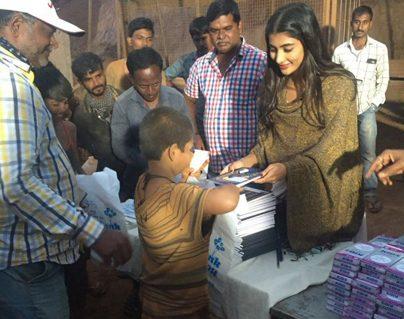 Noble Intentions Cute Pooja Hegde Did it with Style