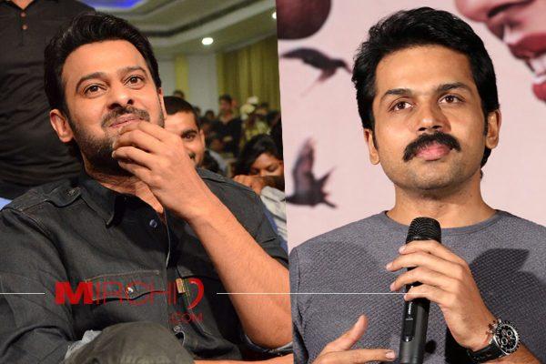 Nobody Knew Prabhas' Act Until Karthi Revealed