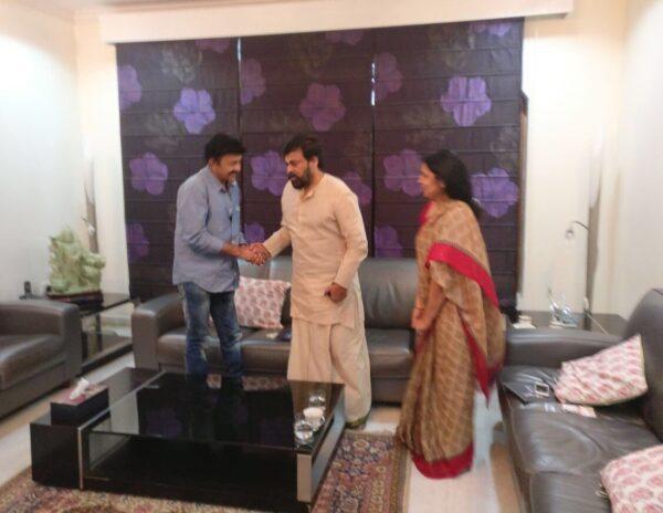 PSV Garuda Vega Brings Rajasekhar To Chiranjeevi - 
