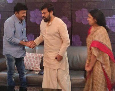 PSV Garuda Vega Brings Rajasekhar To Chiranjeevi -