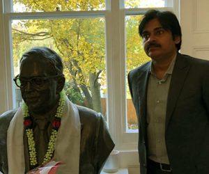 Pawan Kalyan Visited B.R. Ambedkar Memorial in London Photos