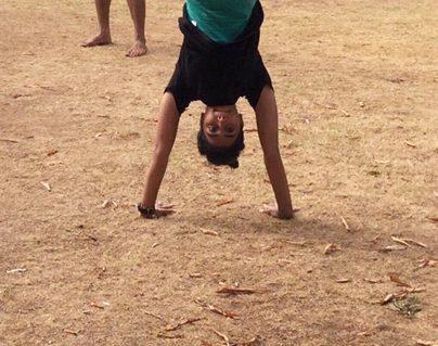 Pooja Hegde Handstand- Didn't Know That She Could Do That!