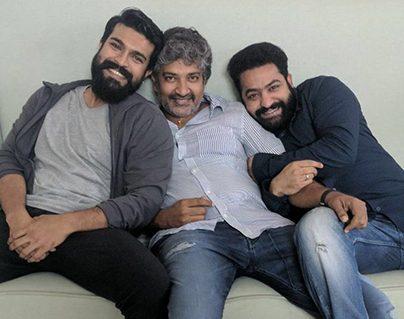 Rajamouli - Ram Charan - NTR
